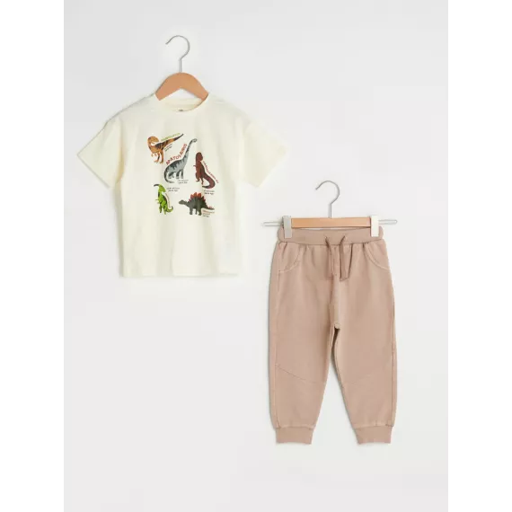 Komplekt LC Waikiki, Reňk: Bež, Ölçeg: 9-12 aý