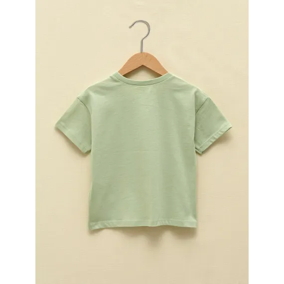 Футболка LC Waikiki, Цвет: Зеленый, Размер: 9-12 мес., изображение 2