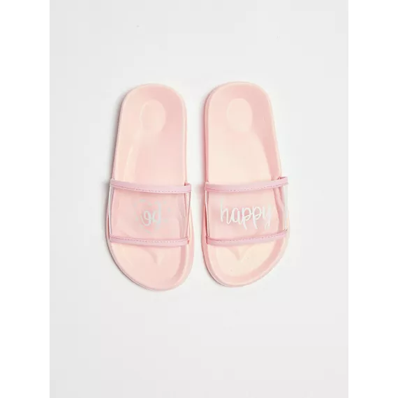 Тапочки LC Waikiki, Цвет: Розовый, Размер: 35, изображение 3