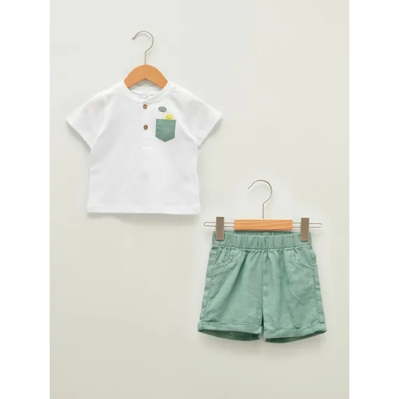 Komplekt LC Waikiki, Reňk: Ak, Ölçeg: 12-18 aý
