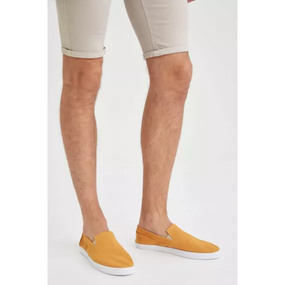Slipony DeFacto, Reňk: Sary, Ölçeg: 43, 2 image