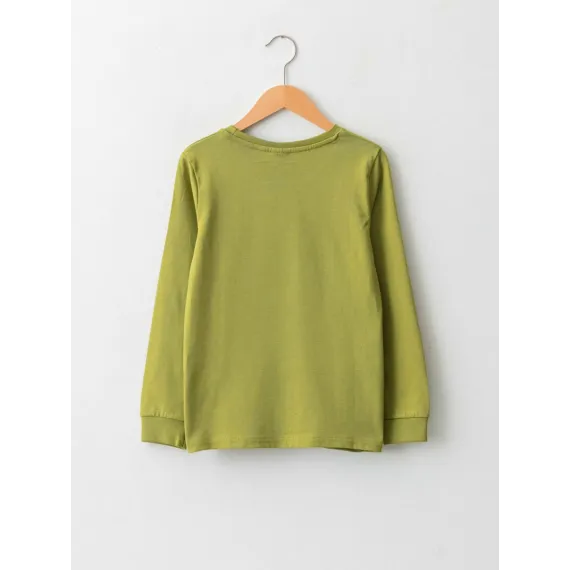 Футболка LC Waikiki, Цвет: Зеленый, Размер: 12-13 лет, изображение 2