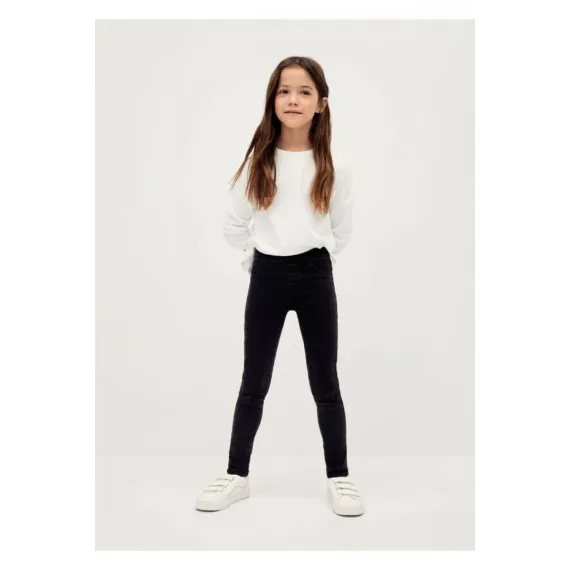 Брюки Mango, Цвет: Черный, Размер: 9-10 лет, изображение 2