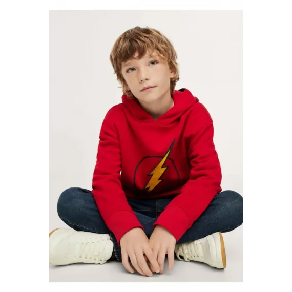 Свитшот Mango, Цвет: Красный, Размер: 13-14 лет