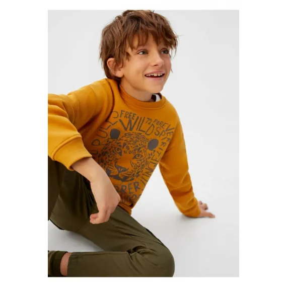 Свитшот Mango, Цвет: Желтый, Размер: 10-11 лет, изображение 5