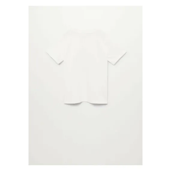 Футболка Mango, Цвет: Белый, Размер: 5-6 лет, изображение 4