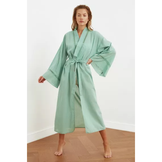 Zenan kimonosy TRENDYOLMILLA, Reňk: Ýaşyl, Ölçeg: L/XL, 2 image