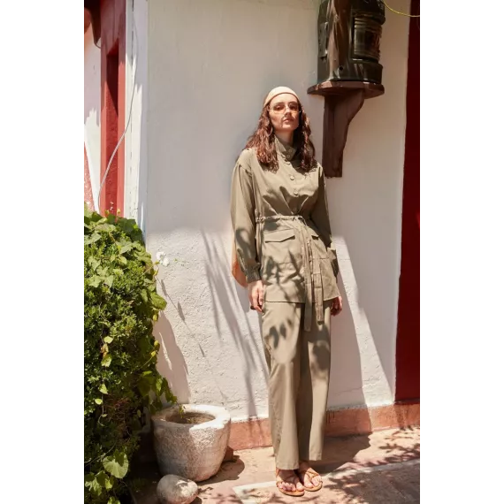Zenan komplekti TRENDYOL MODEST, Reňk: Haki, Ölçeg: 38, 6 image