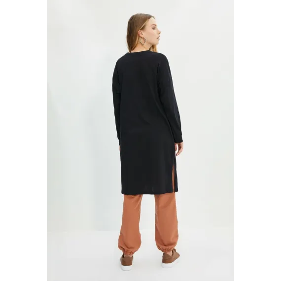 Туникa TRENDYOL MODEST, Цвет: Черный, Размер: M, изображение 5