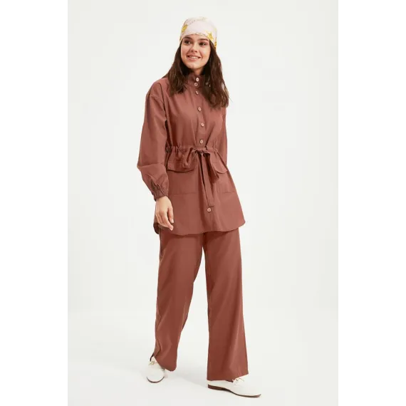 Zenan komplekti TRENDYOL MODEST, Reňk: Goňur, Ölçeg: 38, 2 image