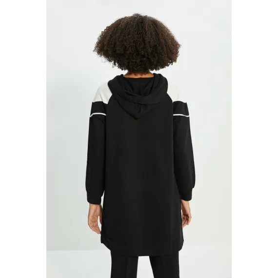 Свитшот TRENDYOL MODEST, Цвет: Черный, Размер: M, изображение 5