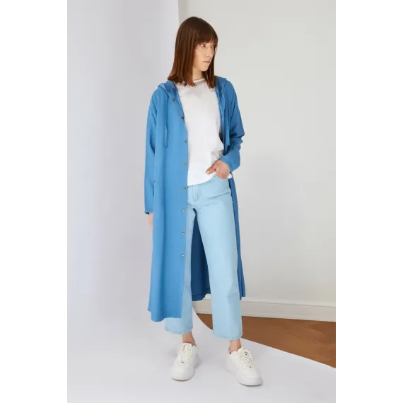 Кардиган TRENDYOL MODEST, Цвет: Синий, Размер: 36, изображение 2