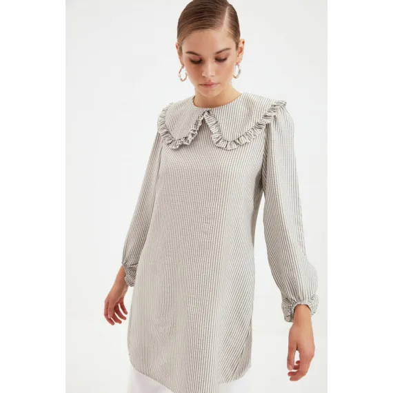 Туника TRENDYOL MODEST, Цвет: Серый, Размер: 38, изображение 2
