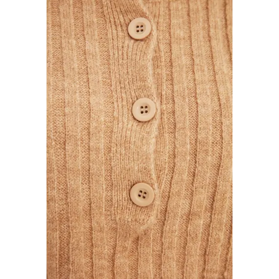 Zenan üçin žempir TRENDYOLMILLA, Reňk: Bež, Ölçeg: S, 5 image