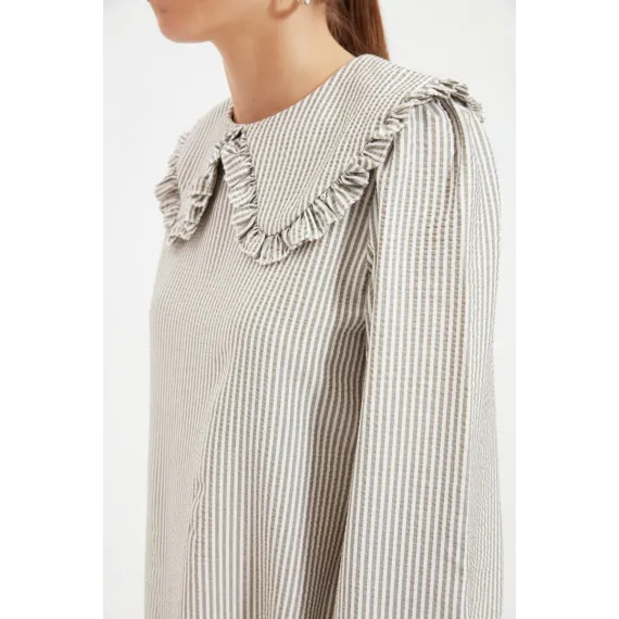 Туника TRENDYOL MODEST, Цвет: Серый, Размер: 38, изображение 4