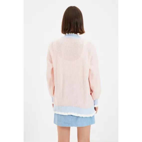 Кардиган TRENDYOLMILLA, Цвет: Розовый, Размер: M, изображение 6