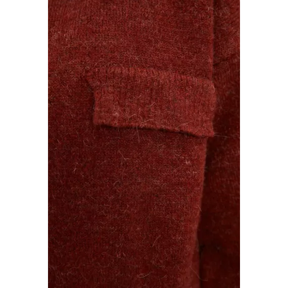 Zenan üçin kardigan TRENDYOLMILLA, Reňk: Gyzyl, Ölçeg: S, 4 image