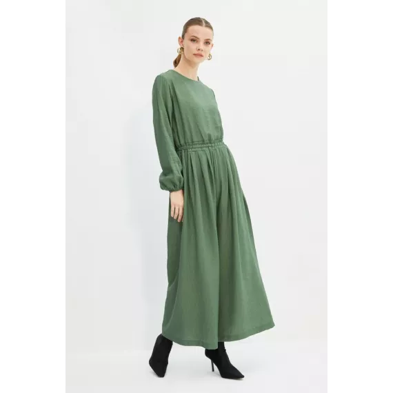 Комбинезон TRENDYOL MODEST, Цвет: Зеленый, Размер: 36, изображение 2