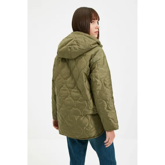 Куртка TRENDYOLMILLA, Цвет: Зеленый, Размер: S, изображение 5