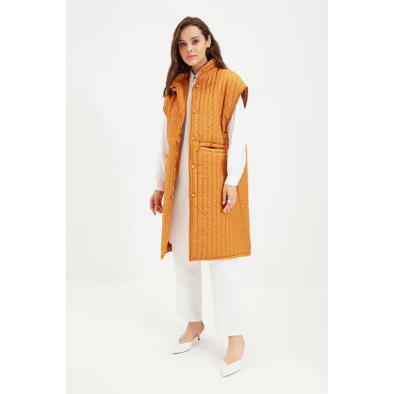 Zenan žileti TRENDYOL MODEST, Reňk: Sary, Ölçeg: 42, 2 image