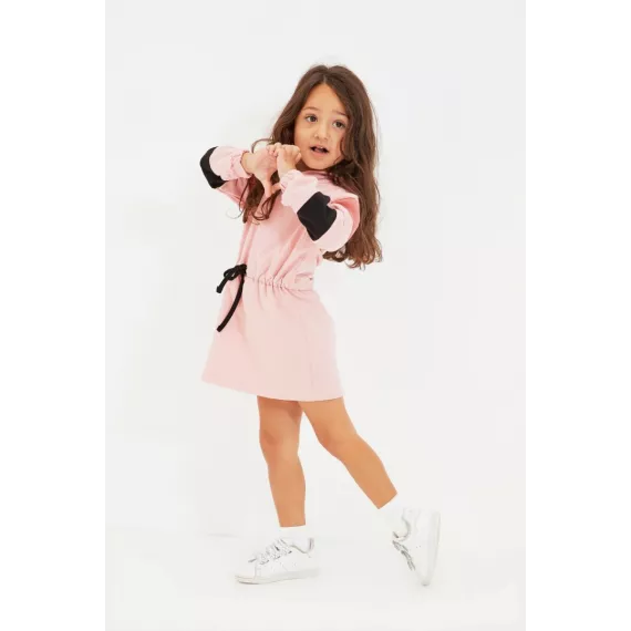 Платье TRENDYOLKIDS, Цвет: Розовый, Размер: 3-4 года, изображение 3