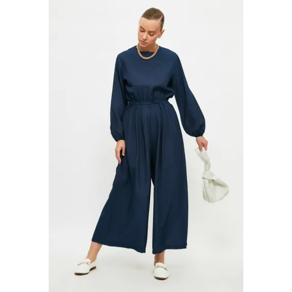 Комбинезон TRENDYOL MODEST, Цвет: Индиго, Размер: 40, изображение 2