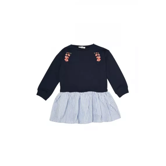Gyz çaga köýnegi TRENDYOLKIDS, Reňk: Goýy gök, Ölçeg: 5-6 ýaş, 4 image