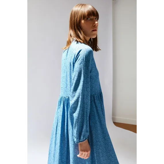 Zenan köýnek TRENDYOL MODEST, Reňk: Açyk gök, Ölçeg: 36, 2 image