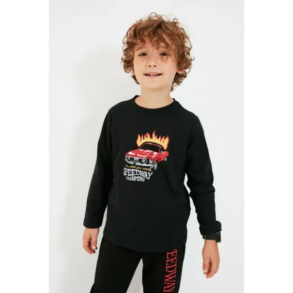 Спортивный костюм TRENDYOLKIDS, Цвет: Черный, Размер: 3-4 года, изображение 2