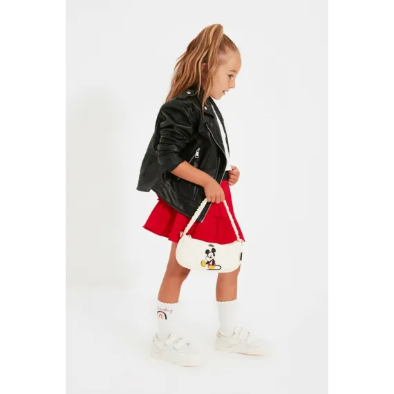 Gyz çagalar ýubka TRENDYOLKIDS, Reňk: Gyzyl, Ölçeg: 7-8 ýaş, 2 image