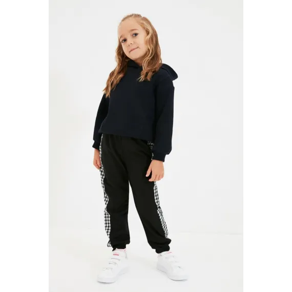 Gyz çagalar sport balak TRENDYOLKIDS, Reňk: Gara, Ölçeg: 3-4 ýaş