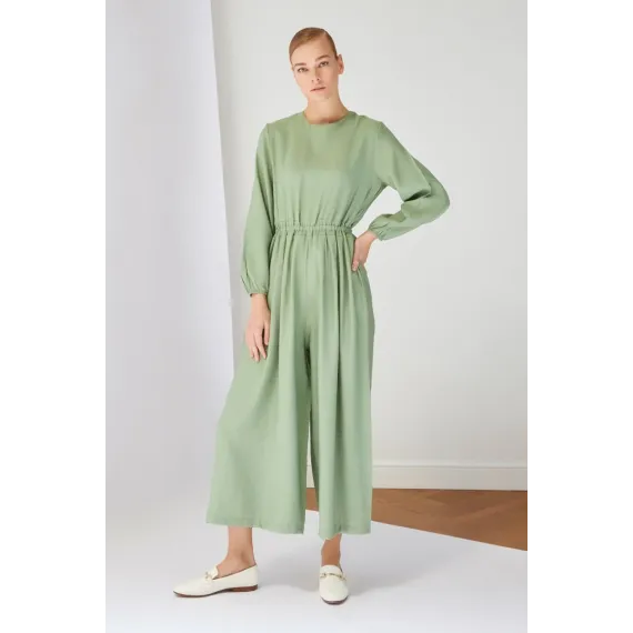 Комбинизон TRENDYOL MODEST, Цвет: Хаки, Размер: 36, изображение 5