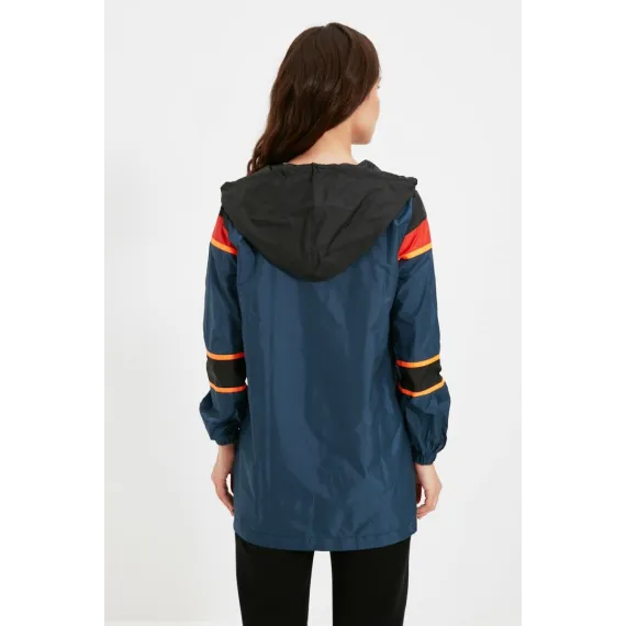 Zenan ýagyş plaşy TRENDYOL MODEST, Reňk: Goýy gök, Ölçeg: 44, 5 image