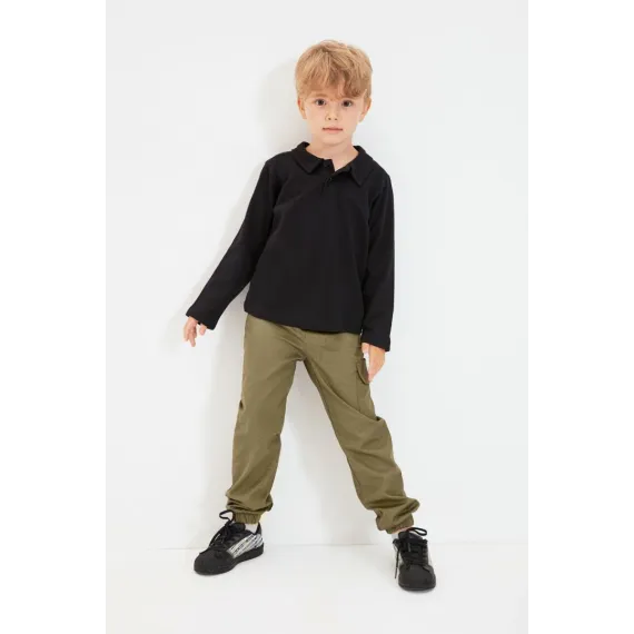 Футболка TRENDYOLKIDS, Цвет: Черный, Размер: 7-8 лет, изображение 5