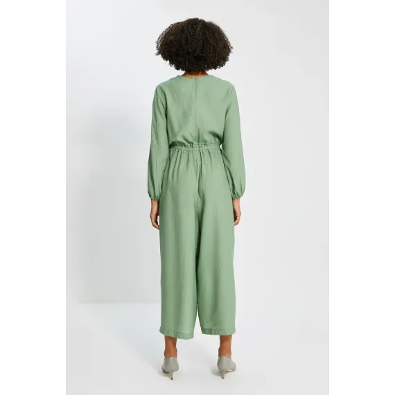 Комбинизон TRENDYOL MODEST, Цвет: Хаки, Размер: 38, изображение 4