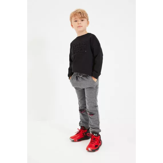 Oglan çagalar sport balak TRENDYOLKIDS, Reňk: Çal, Ölçeg: 8-9 ýaş