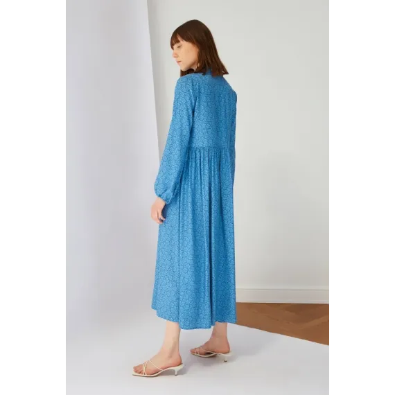 Платье TRENDYOL MODEST, Цвет: Голубой, Размер: 38, изображение 5