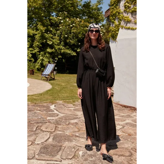 ⠀Комбинизон TRENDYOL MODEST, Цвет: Черный, Размер: 38