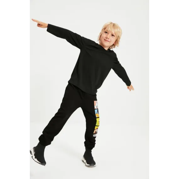 Штаны TRENDYOLKIDS, Цвет: Черный, Размер: 7-8 лет, изображение 3