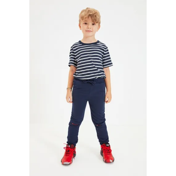 Штаны TRENDYOLKIDS, Цвет: Темно-синий, Размер: 4-5 лет, изображение 2