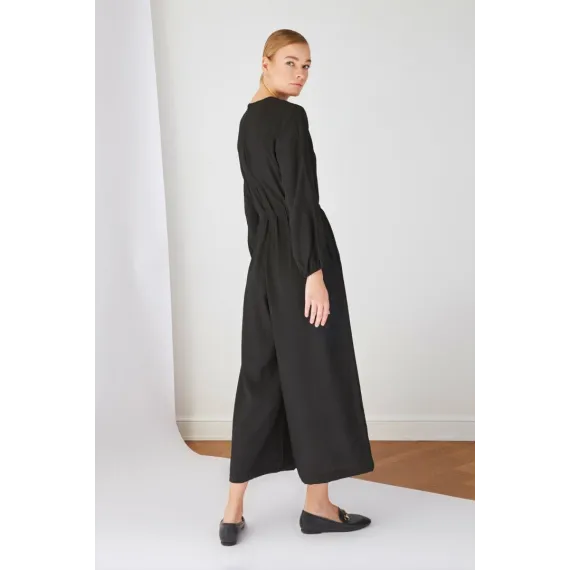 ⠀Комбинизон TRENDYOL MODEST, Цвет: Черный, Размер: 38, изображение 5