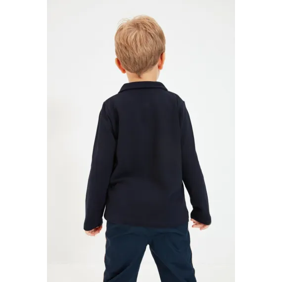 Футболка TRENDYOLKIDS, Цвет: Темно-синий, Размер: 4-5 лет, изображение 5