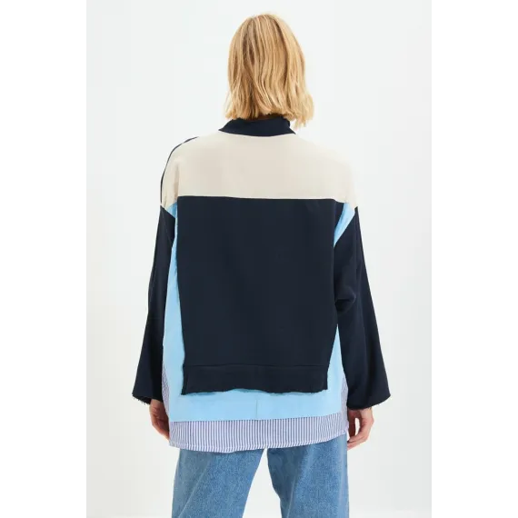 Zenan üçin switşot TRENDYOLMILLA, Reňk: Goýy gök, Ölçeg: M/L, 5 image