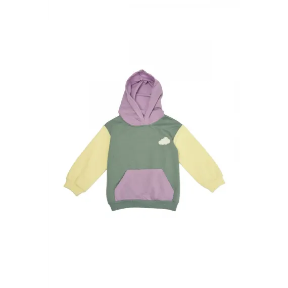 Свитшот тонкий TRENDYOLKIDS, Цвет: Бирюзовый, Размер: 6-7 лет, изображение 5