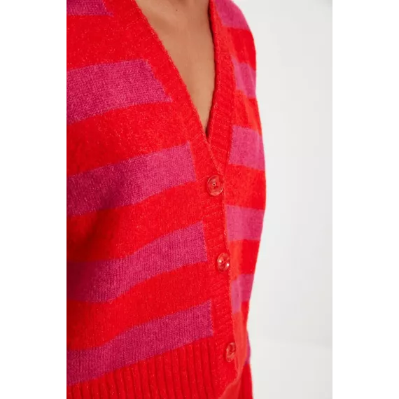 Кардиган TRENDYOLMILLA, Цвет: Красный, Размер: S, изображение 3