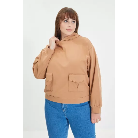 Zenan switşody TRENDYOLMILLA, Reňk: Bež, Ölçeg: S