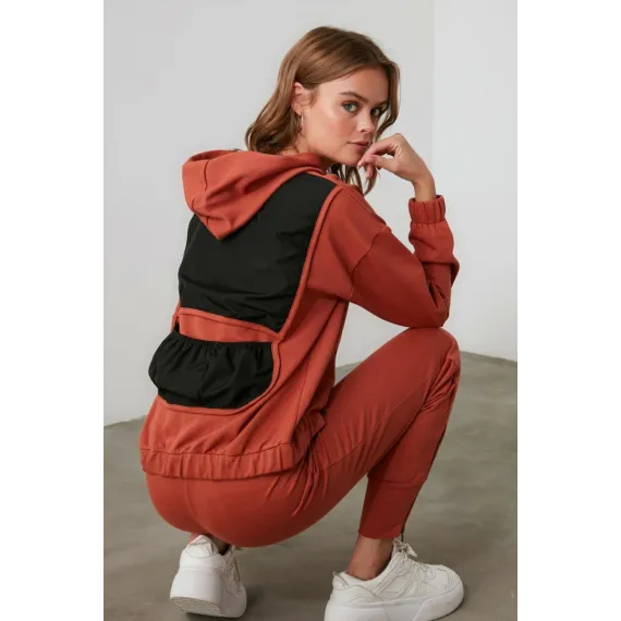 Zenan switşody TRENDYOLMILLA, Reňk: Goňur, Ölçeg: S