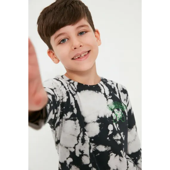 Oglan çagalar futbolkasy TRENDYOLKIDS, Reňk: Antrasit, Ölçeg: 7-8 ýaş, 2 image