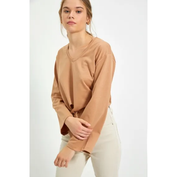 Zenan switşody TRENDYOLMILLA, Reňk: Bež, Ölçeg: S, 3 image