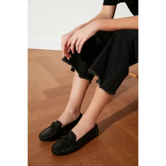Лоферы TRENDYOL SHOES, Цвет: Черный, Размер: 36